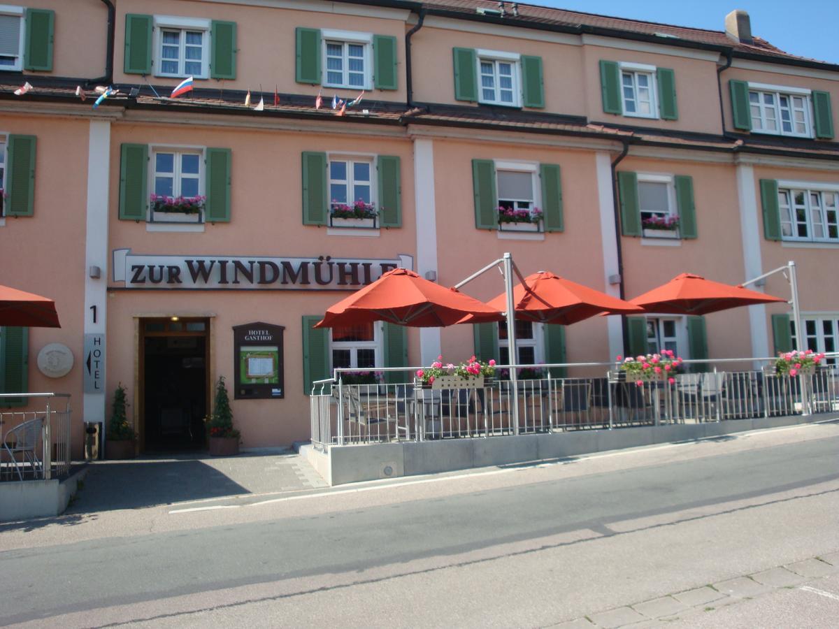 Hotel Restaurant Zur Windmuhle Ansbach Exterior foto